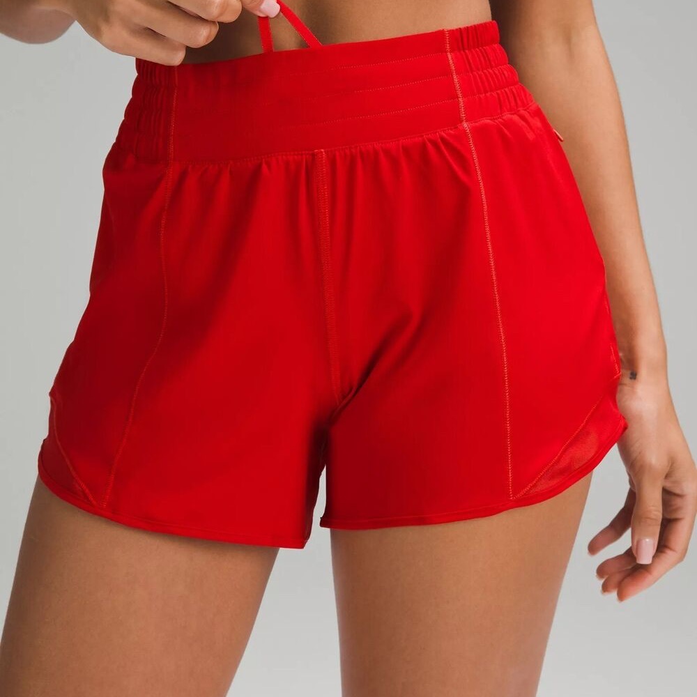 Lululemon Hotty Hot High-Rise Lined Short 4”